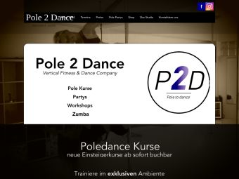 Screenshot von https://www.pole2dance.de/