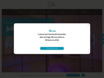 Screenshot von https://www.julespoledance.de