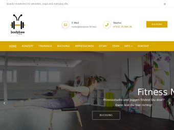 Screenshot von https://bodybee.fitness